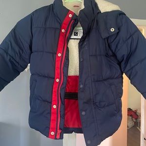 Gap coat size 4 navy blue